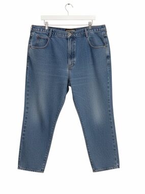 Avenue Blues Crop Jeans Denim Pants Tapered Leg Blue Women 22P